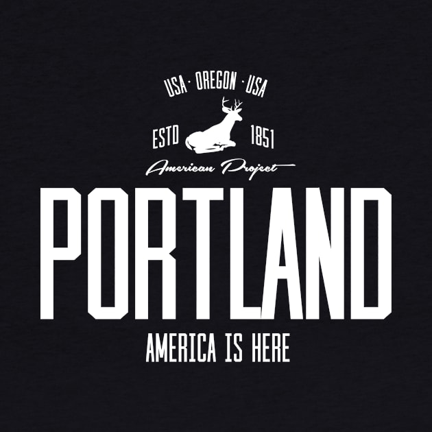 USA, America, Portland, Oregon by NEFT PROJECT